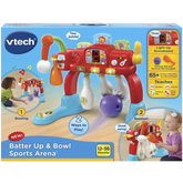 حلبة رياضات بيسبول Vtech Batter Up & Bowl تعمل بالبطارية